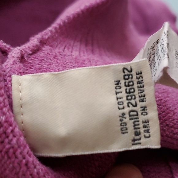 LL Bean cotton sweater - Picture 5 of 6